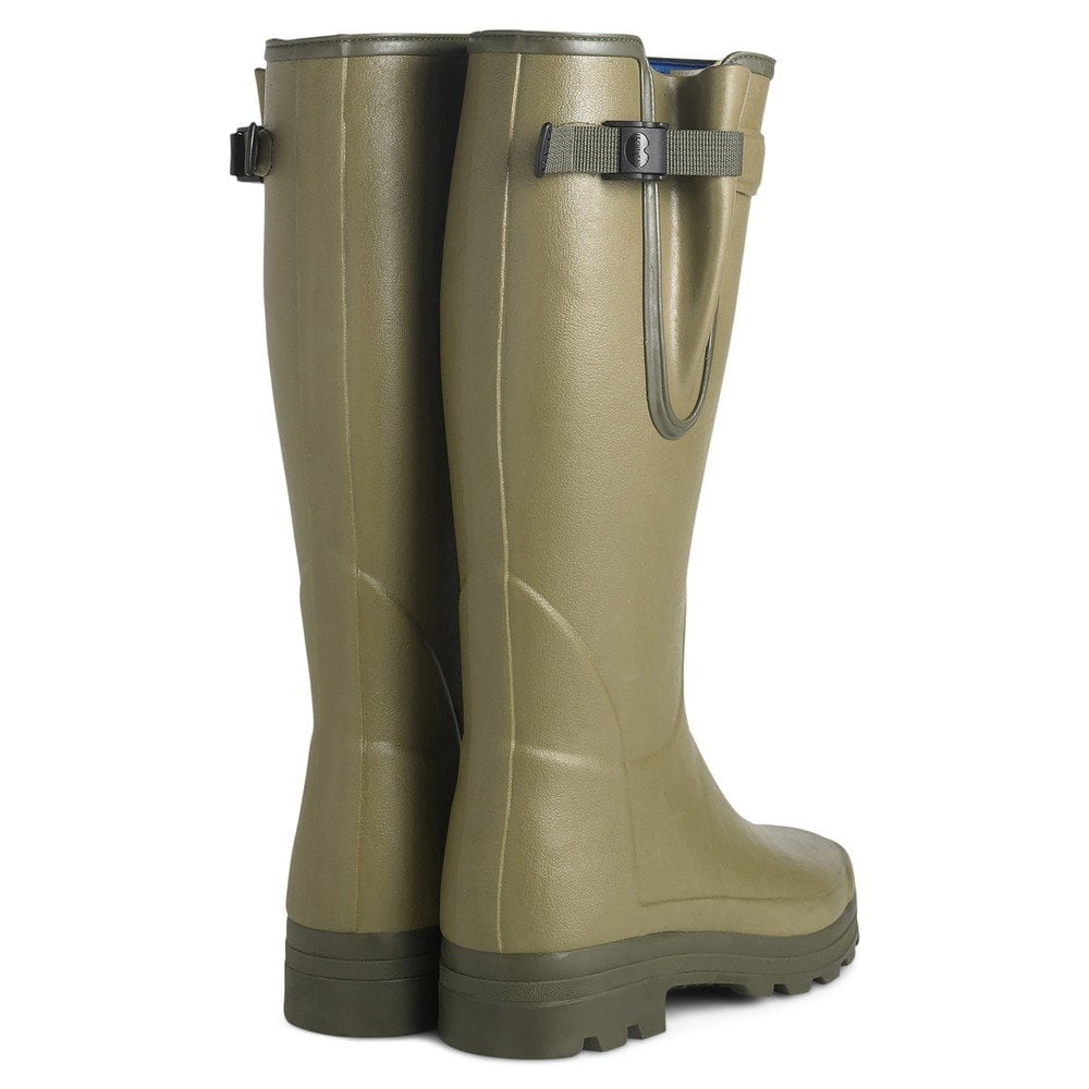 Men's Vierzonord Neoprene Lined Wellingtons - Vert Vierzon