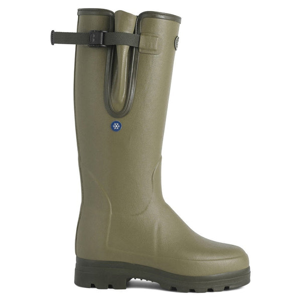 Men's Vierzonord Plus Neoprene Lined Wellingtons - Vert Vierzon