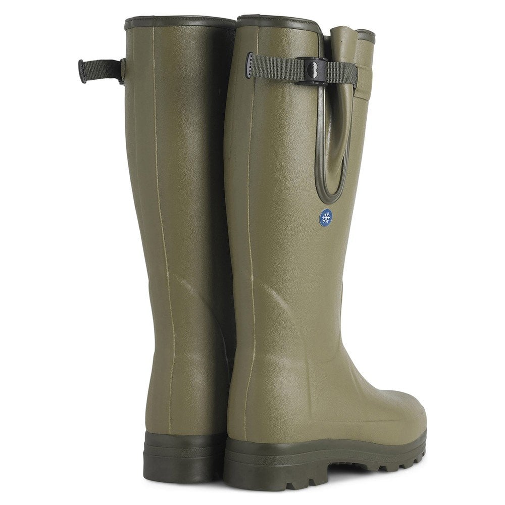 Men's Vierzonord Plus Neoprene Lined Wellingtons - Vert Vierzon