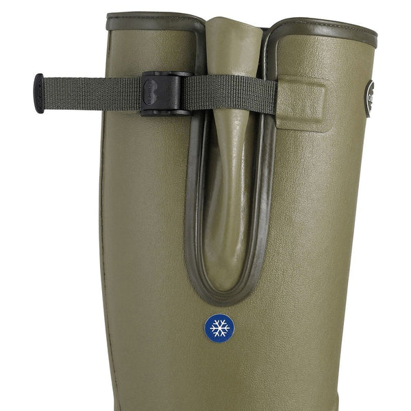 Men's Vierzonord Plus Neoprene Lined Wellingtons - Vert Vierzon
