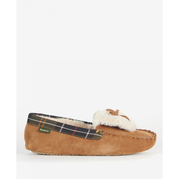 Darcie Slippers - Tan Suede