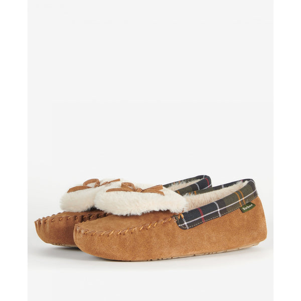 Darcie Slippers - Tan Suede