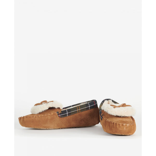 Darcie Slippers - Tan Suede