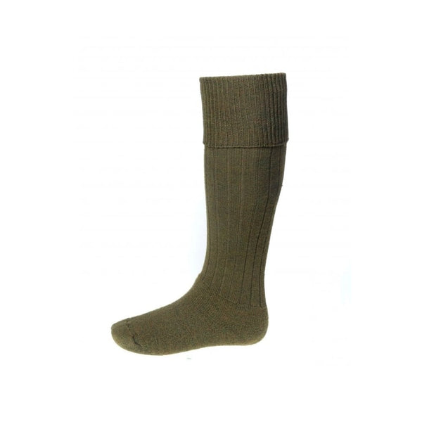 Scarba Shooting Socks in Bracken
