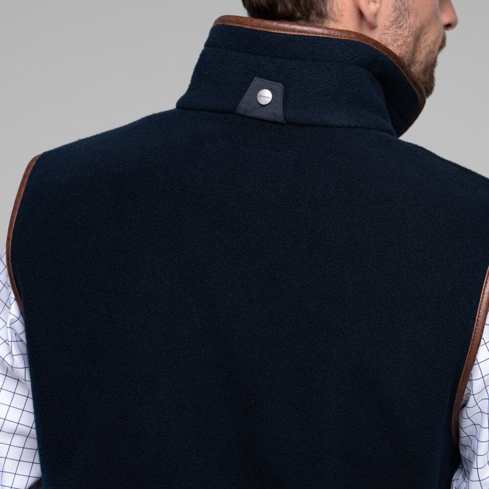 Oakham Fleece Gilet - Navy