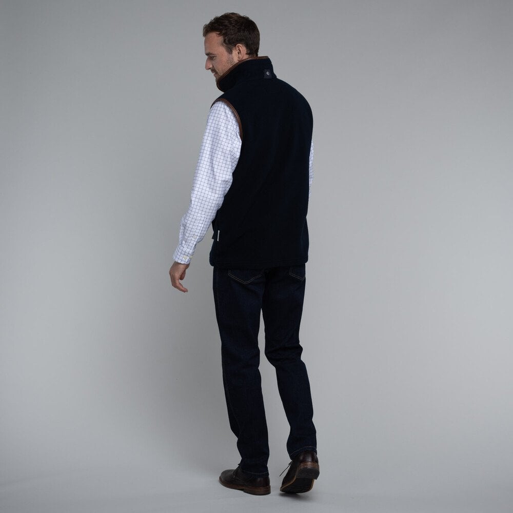 Oakham Fleece Gilet - Navy