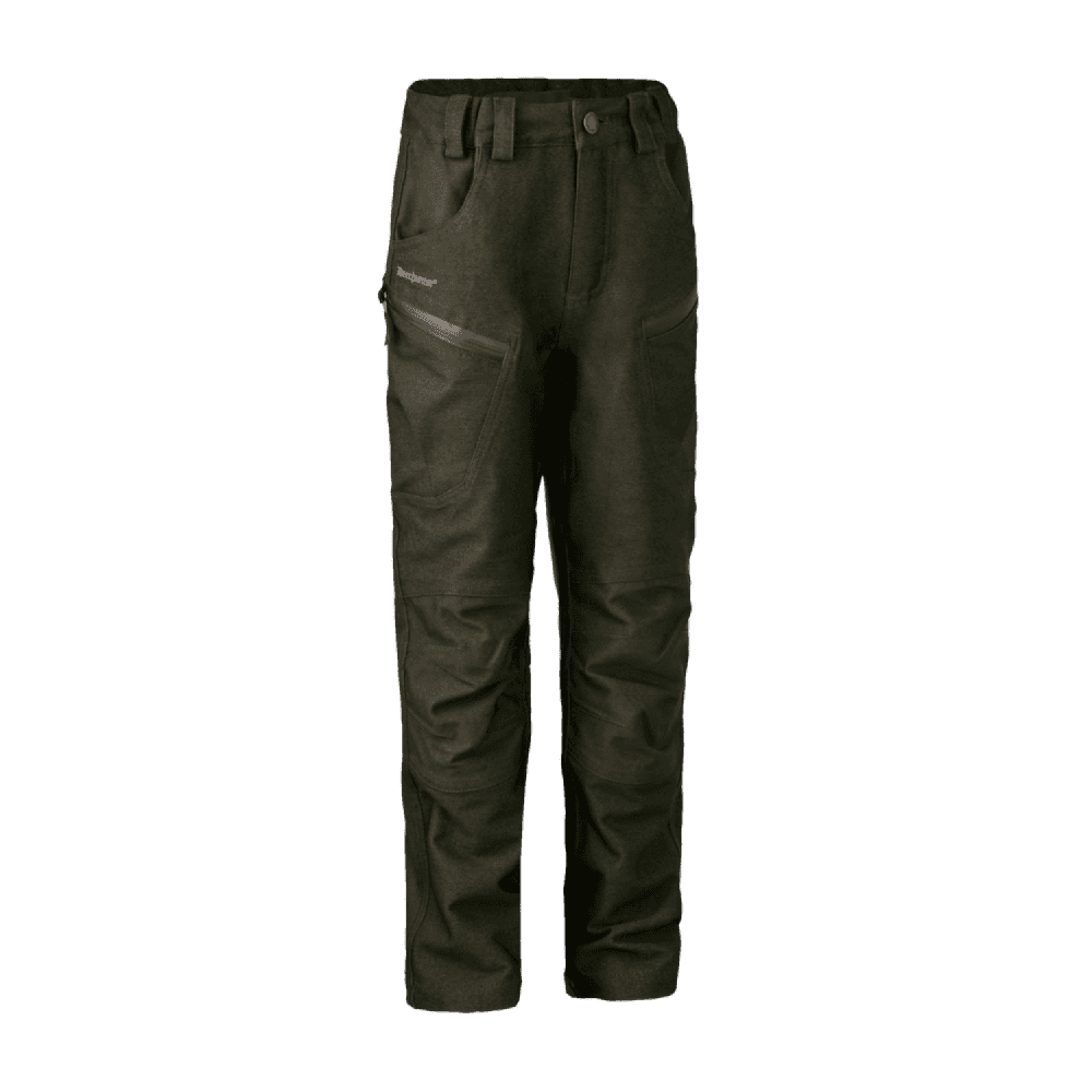 Youth Chasse Trousers - Olive Night Melange