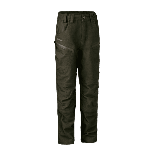 Youth Chasse Trousers - Olive Night Melange