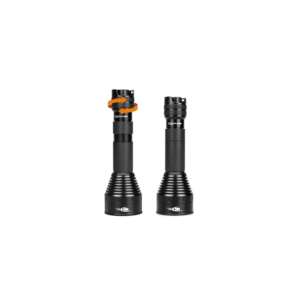 NM1 SL Long Range Torch with Changeable LED & Rear Focus