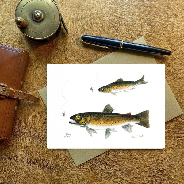 Brown Trout Card