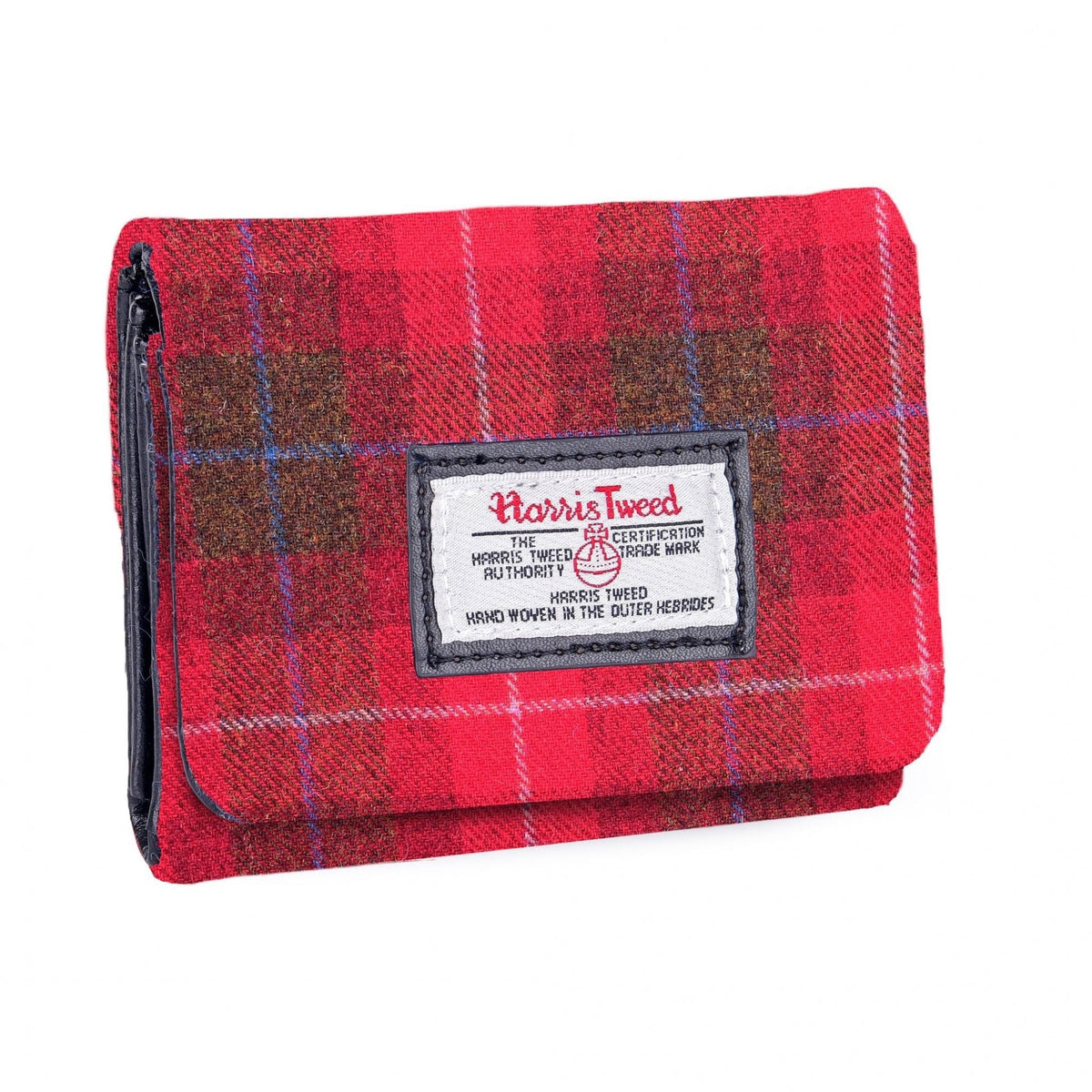 Mary Harris Tweed Purse - Red Check