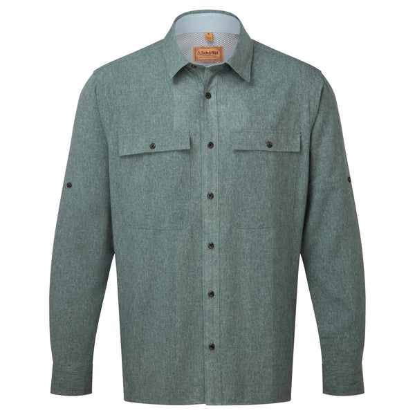 Findhorn Technical Fishing Shirt - Dark Olive