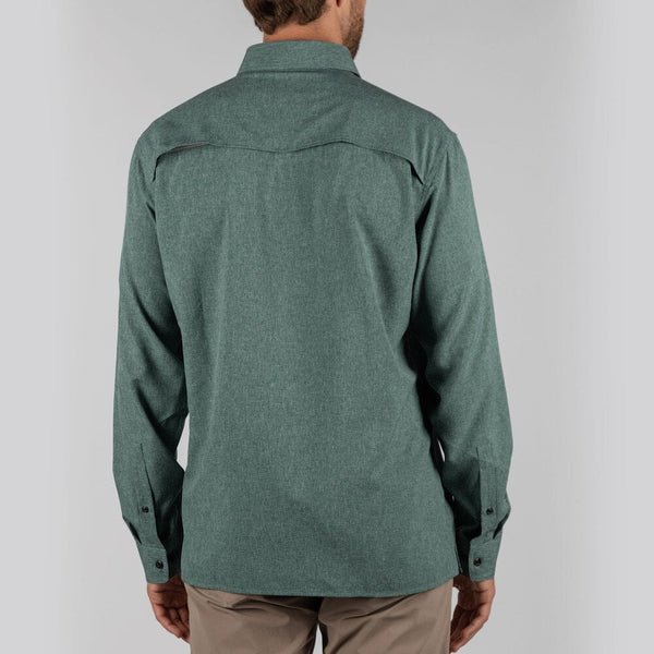 Findhorn Technical Fishing Shirt - Dark Olive