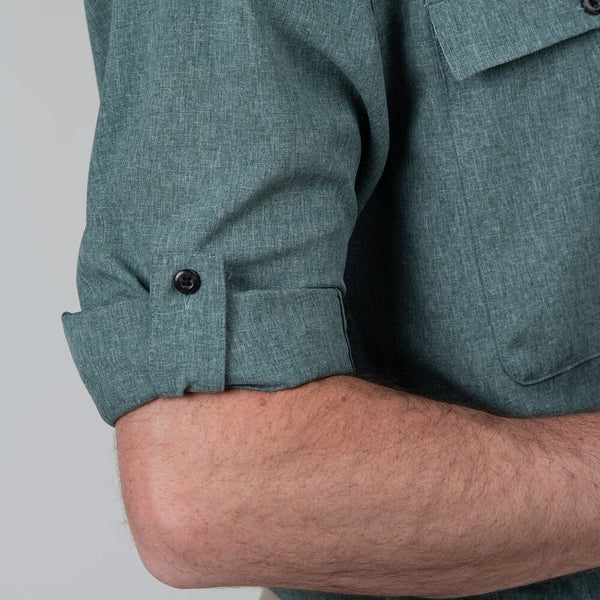 Findhorn Technical Fishing Shirt - Dark Olive