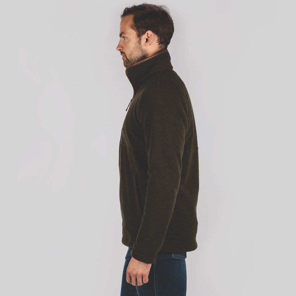 Berkeley 1/4 Zip Fleece - Dark Olive