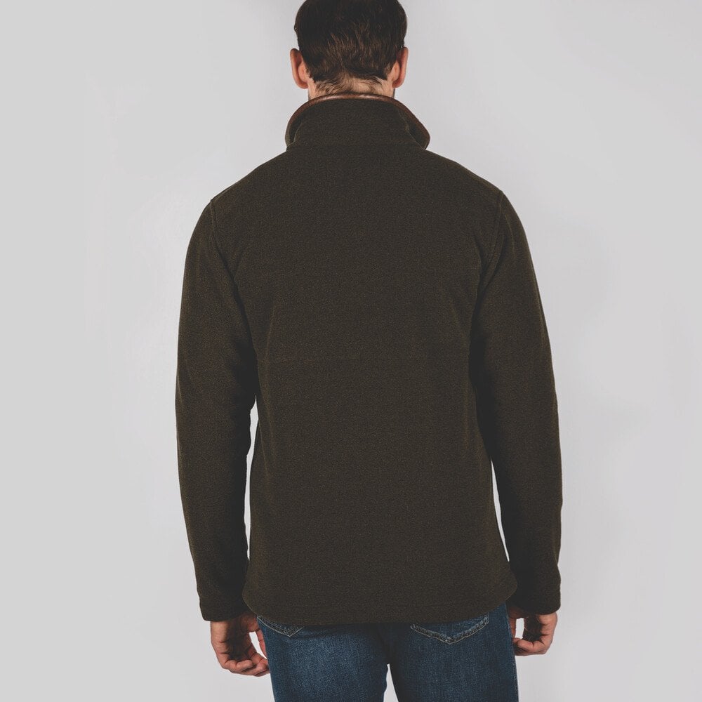 Berkeley 1/4 Zip Fleece - Dark Olive