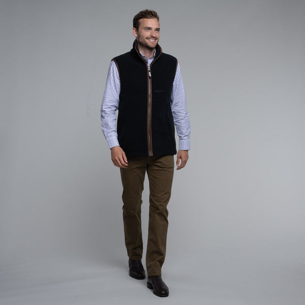 Oakham Fleece Gilet - Gunmetal
