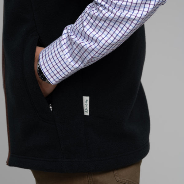 Oakham Fleece Gilet - Gunmetal