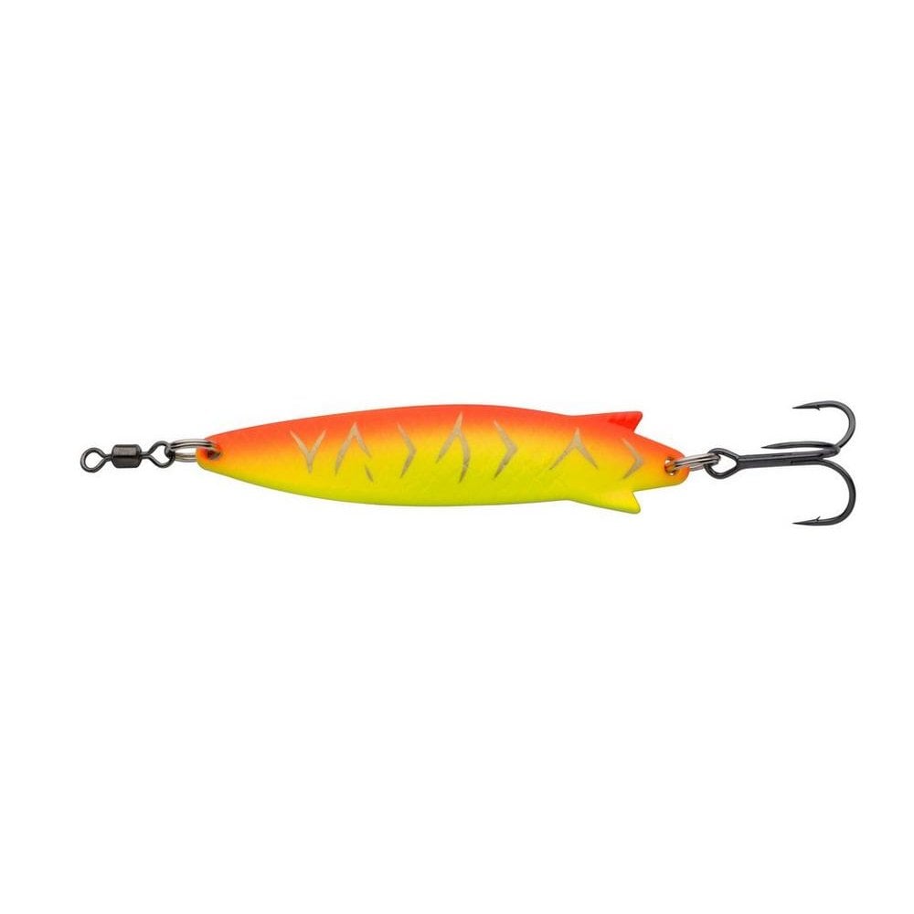 Toby Lead-Free Lures in Red Hot Tiger Pattern