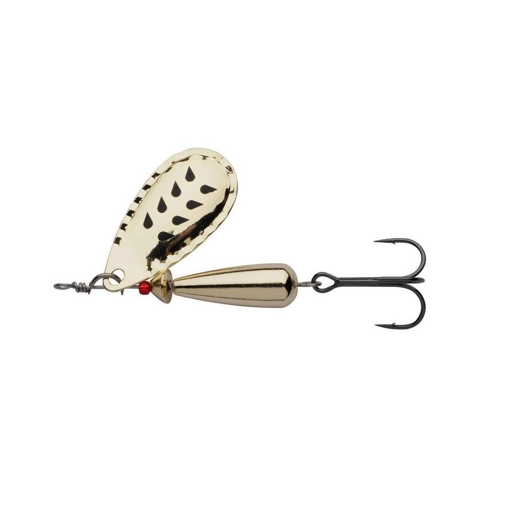Droppen Lead-Free Lures in Gold/Black Marks Pattern