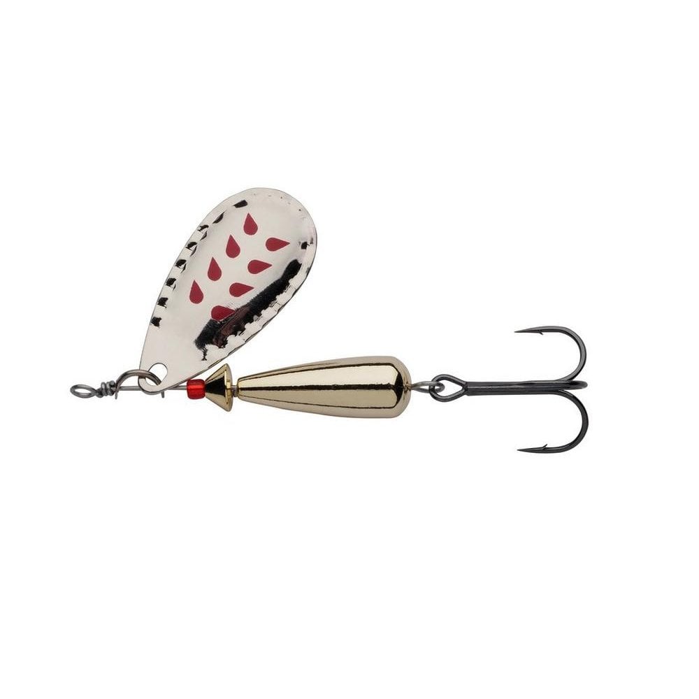 Droppen Lead-Free Lures in Silver/Red Marks Pattern