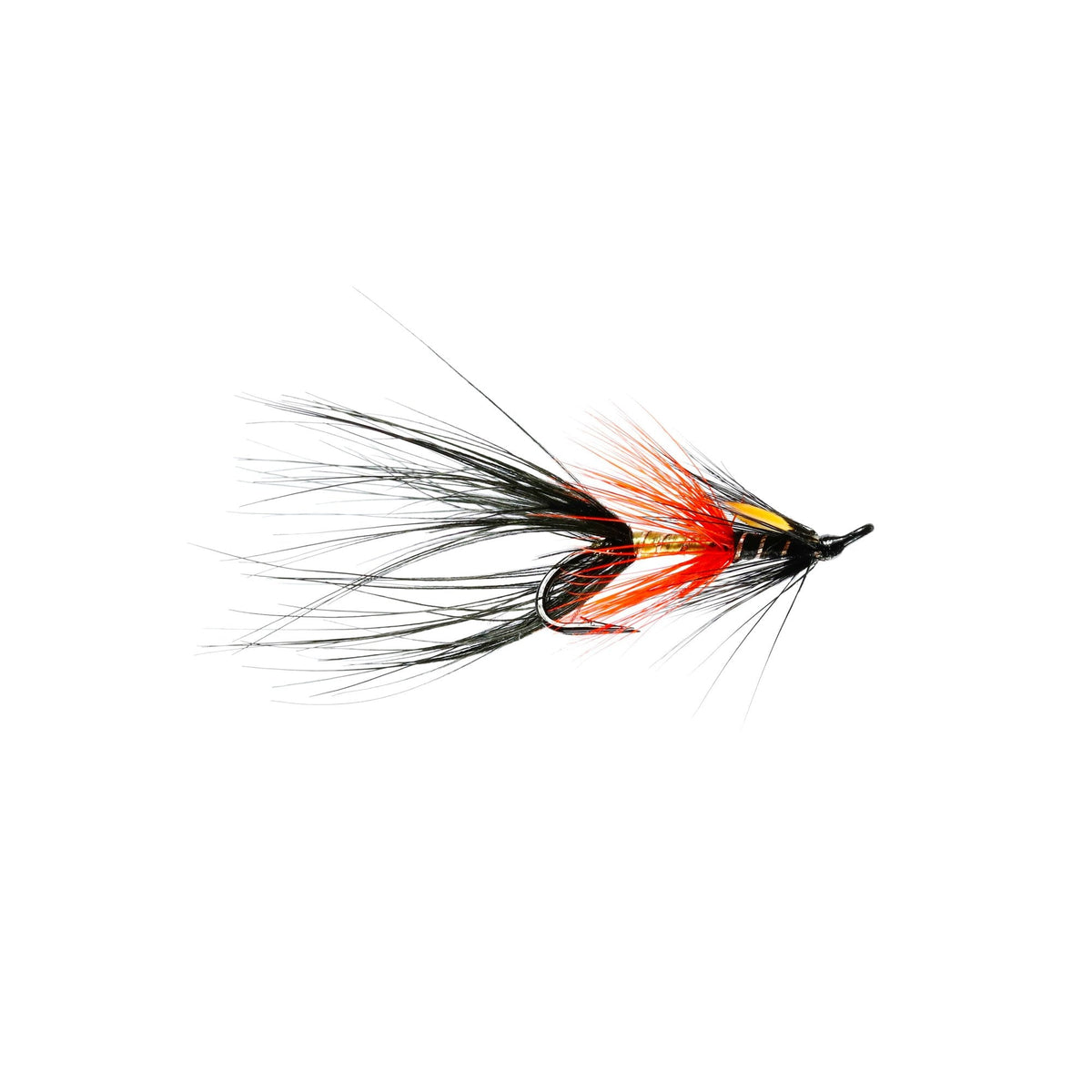 Black Shrimp Double with Jungle Cock