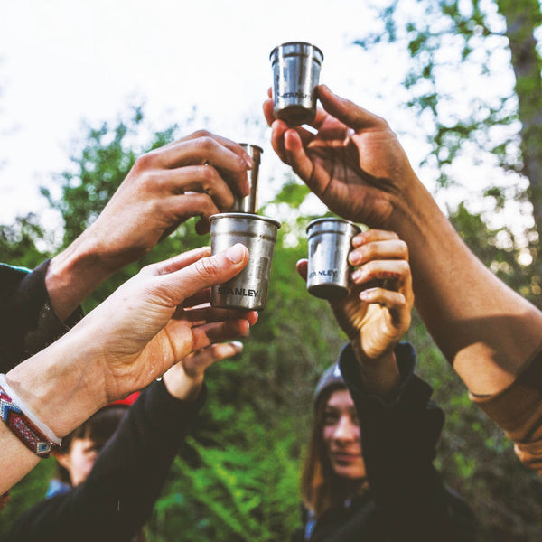Adventure Nesting Shot Glass Set 59ml/2oz x4
