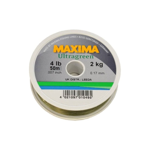 Maxima Ultragreen Monofilament Line (50m Spools)