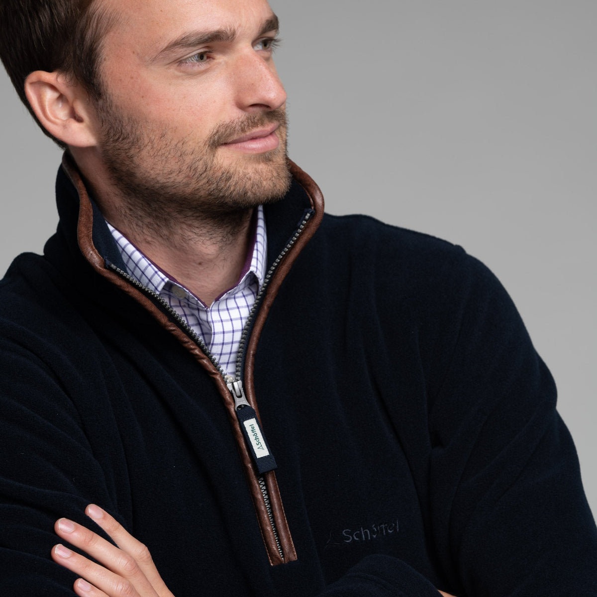 Berkeley 1/4 Zip Fleece - Navy