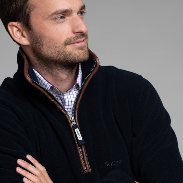 Berkeley 1/4 Zip Fleece - Navy