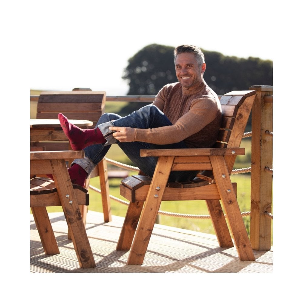 Stag Short Socks -Burgundy
