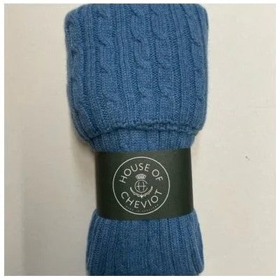 Cashmere Country Socks - Indus Blue