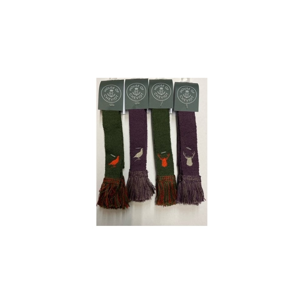 Embroidered Garter Ties