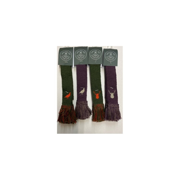 Embroidered Garter Ties
