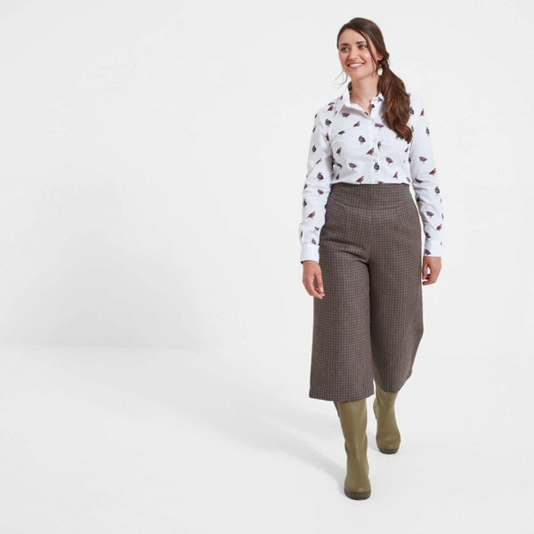 Tweed Culottes - Skye Tweed