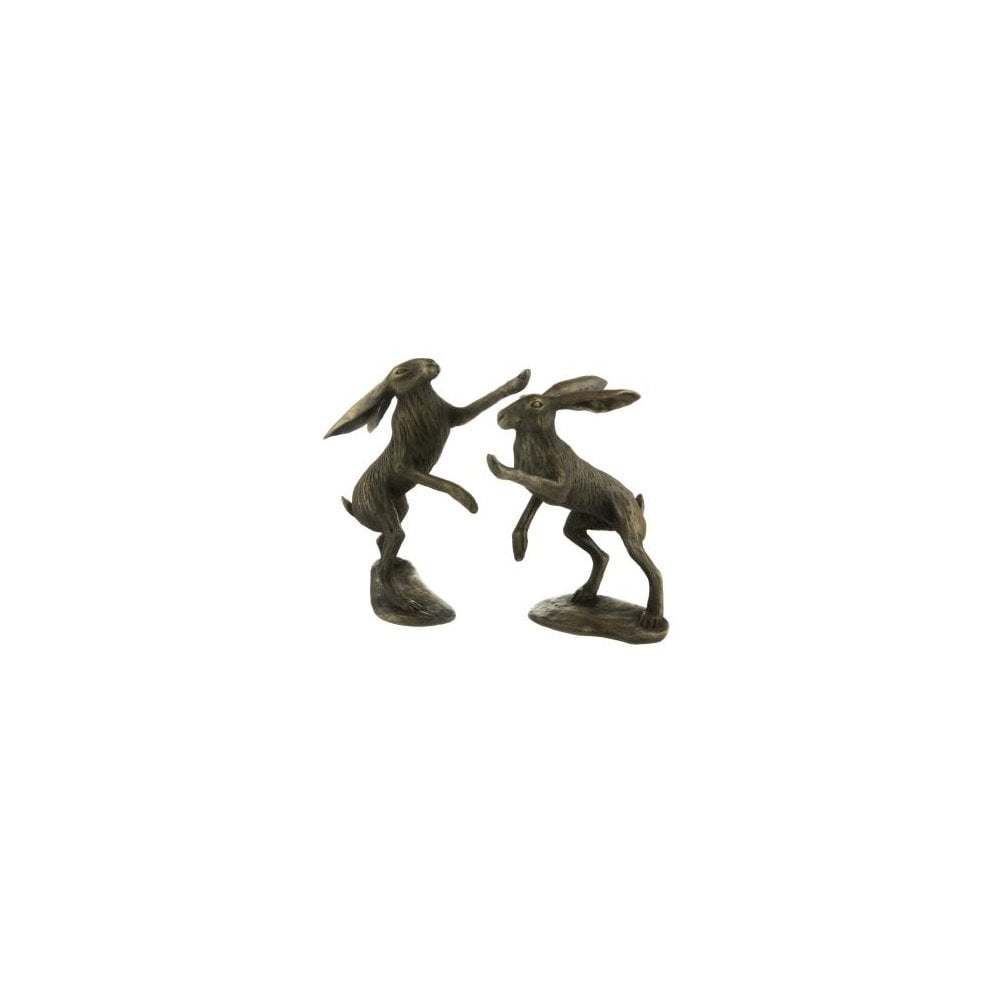 Boxing Hares Max & Molly