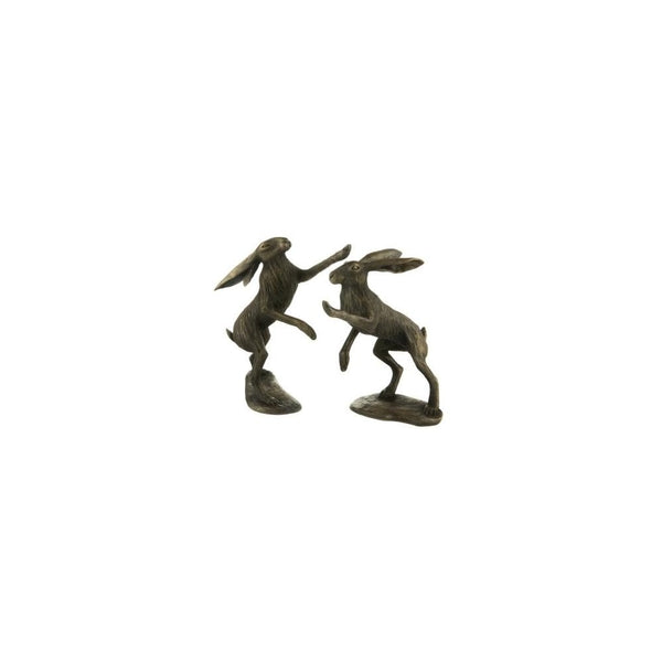 Boxing Hares Max & Molly