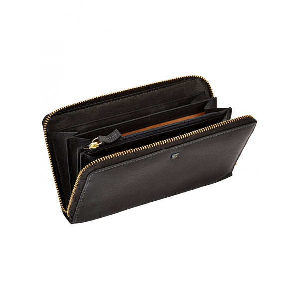 Portlick Leather Wallet - Black