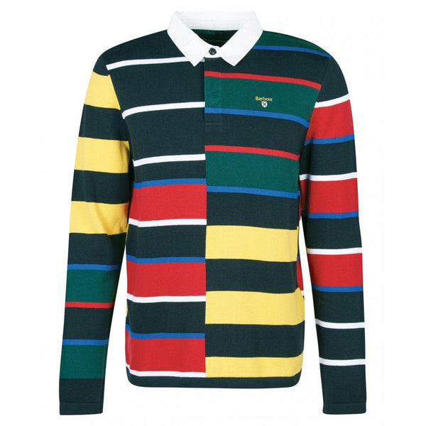 Radcliffe Knitted Rugby Top - Navy
