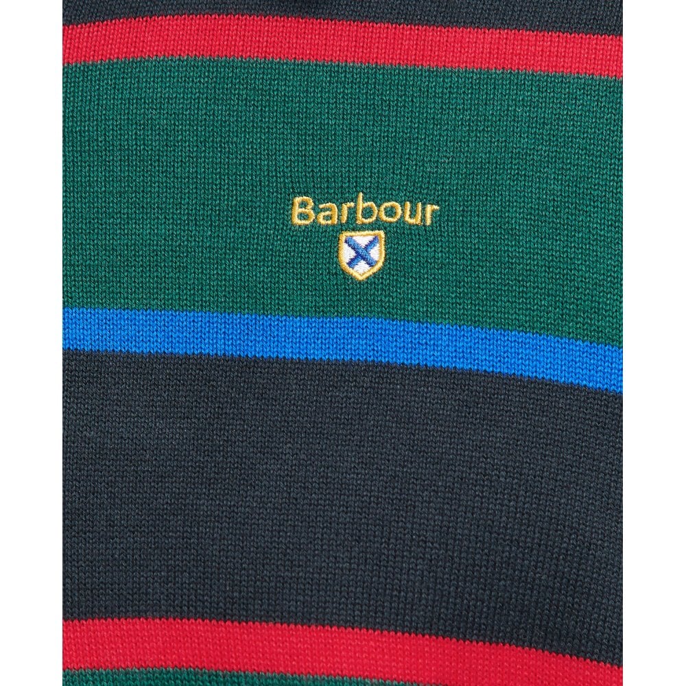 Radcliffe Knitted Rugby Top - Navy