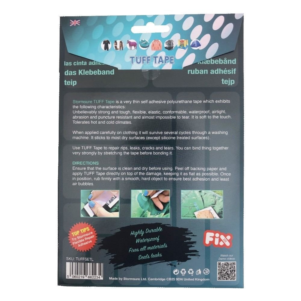 Tuff-Tape Kit 12 Patches