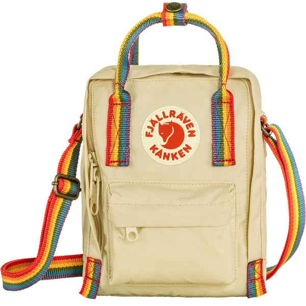 Kånken Sling Rainbow - Light Oak-Rainbow Pattern