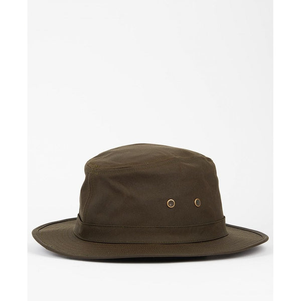 Dawson Wax Safari Hat - Olive