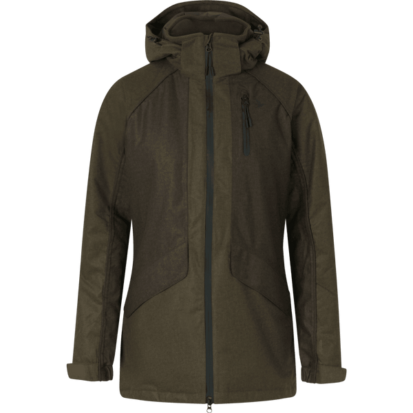 Avail Aya Insulated Jacket - Pine Green/Demitasse Brown