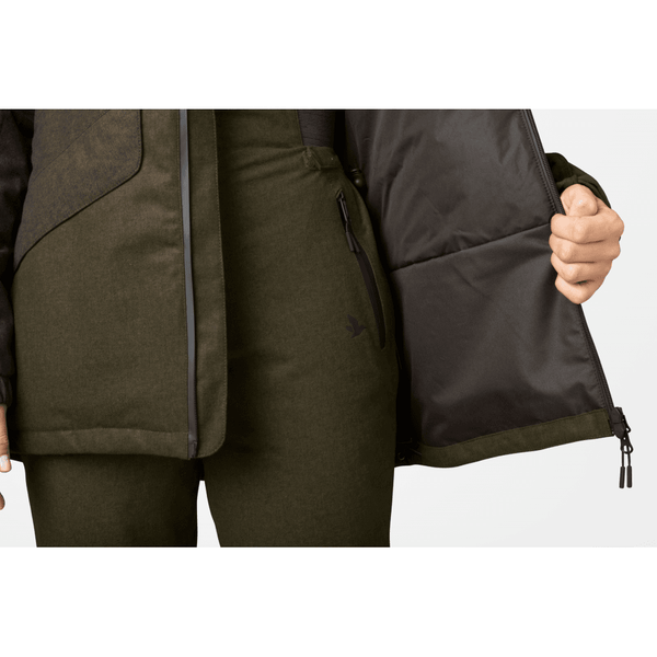 Avail Aya Insulated Jacket - Pine Green/Demitasse Brown