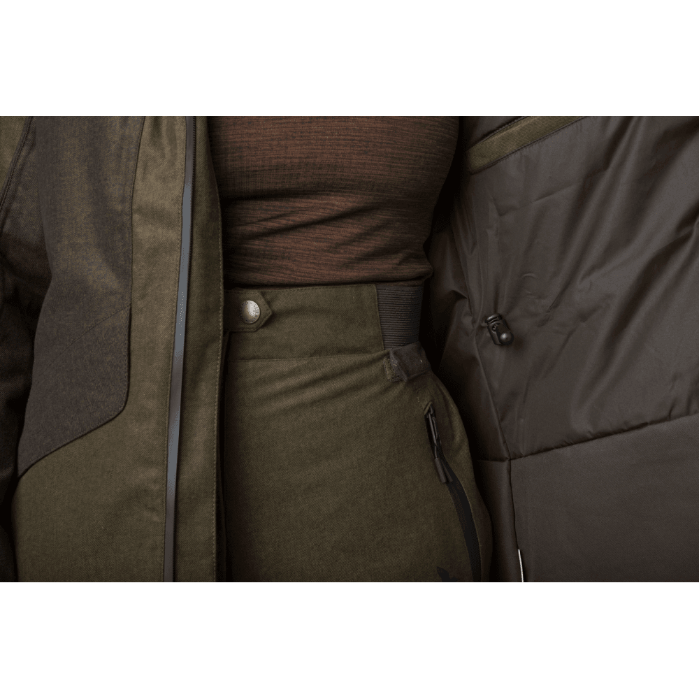 Avail Aya Insulated Jacket - Pine Green/Demitasse Brown