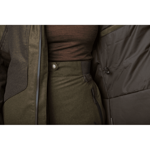 Avail Aya Insulated Jacket - Pine Green/Demitasse Brown