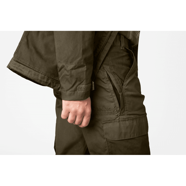 Key-Point Elements Trousers - Pine Green/Dark Brown