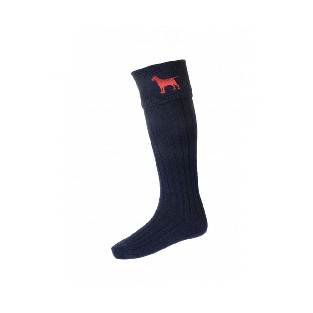 Lady Buckminster Socks -  Labrador Navy