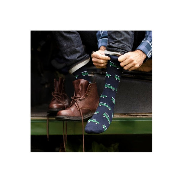 Defender Short Socks -Navy